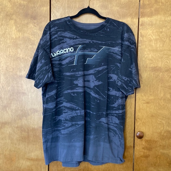 maglia maniche lunghe mtb defend ls jersey elevated azzurro FOX Racing